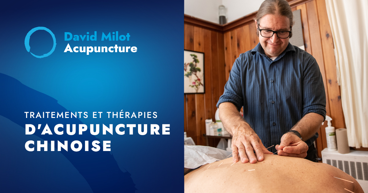 Clinique d'Acupuncture David Milot logo